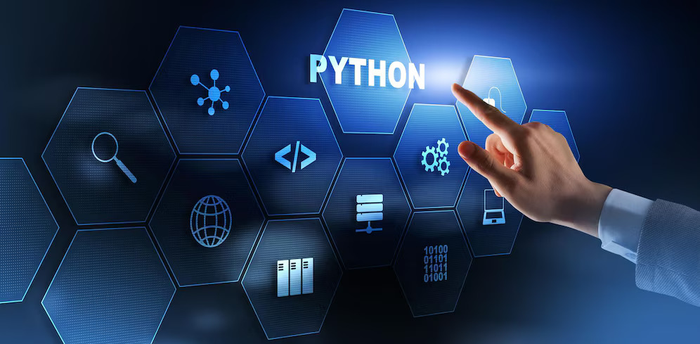 python-programming-language-programing-workflow-abstract-algorithm-concept-virtual